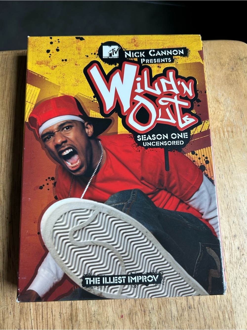 MTV Wild 'N Out Season One DVD — Red & Yellow Graphic Cover